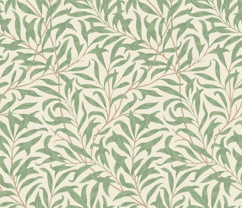 Eden Vol 2 Willow Trail Forest wallpaper by Hoopla Walls, a green leaf design