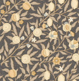 Eden Vol 2 Fruit & Foliage Coffee wallpaper by Hoopla Walls, a brown leaf design