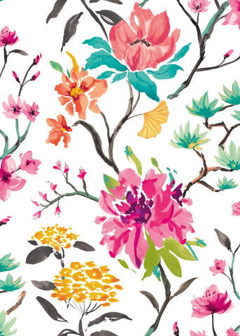 Hanashi Saku Cherry Blossom wallpaper by Ohpopsi, a pink floral design