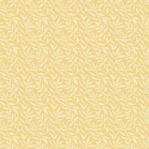 Riches of Nature Dotty Leaf Corn wallpaper by Ohpopsi, a yellow leaf design