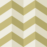 So Stripey Illusion Chevron Olive Twist wallpaper by Ohpopsi, a green striped design