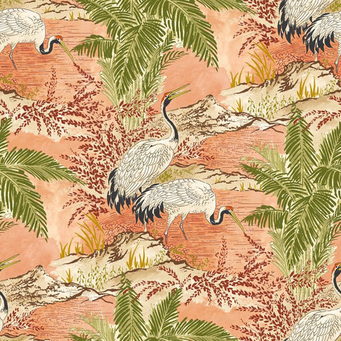 Hanashi Kansho Cinnamon wallpaper by Ohpopsi, a brown leaf design