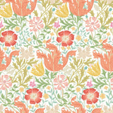 Eden Vol 2 Honeysuckle & Tulip Citrus Mix wallpaper by Hoopla Walls, a yellow floral design