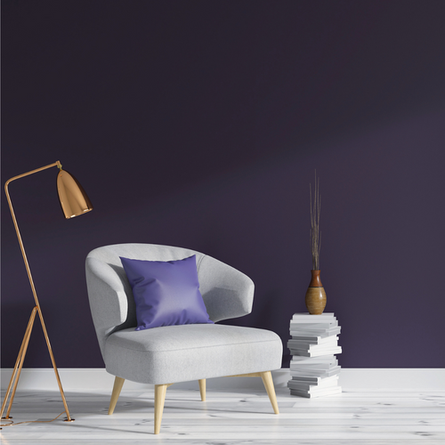 About Damson | Dark Purple Eco Paint, a room shown on the inspiration gallery