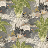 Hanashi Kansho Platinum wallpaper by Ohpopsi, a grey leaf design