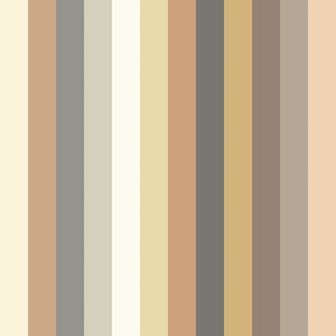 So Stripey Candy Kaleidoscope Chocolate Twist wallpaper by Ohpopsi, a brown striped design