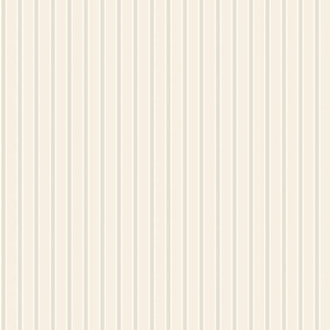 Elegance Chalk Stripe Taupe wallpaper by Hoopla Walls, a beige striped design