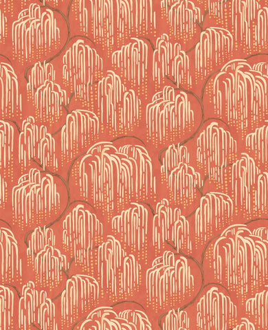 Hanashi Shizu Koi wallpaper by Ohpopsi, an orange leaf design