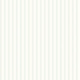 Elegance Chalk Stripe Seafoam wallpaper by Hoopla Walls, a green striped design