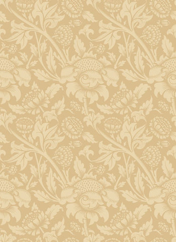 Elegance Damask Trail Gold wallpaper by Hoopla Walls, a gold damask design