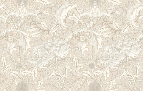 Eden Vol 2 Cotswold Trail Stone wallpaper by Hoopla Walls, a grey floral design