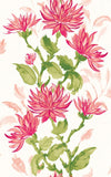 Hanashi Kiku Cerise wallpaper by Ohpopsi, a pink floral design