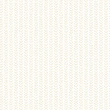 Elegance Ditsy Leaf Stripe Linen wallpaper by Hoopla Walls, a beige leaf design