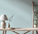 Purity Ditsy Diamond Denim Mix wallpaper by Hoopla Walls shown on a full wall