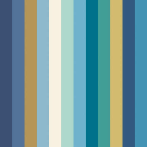 So Stripey Candy Kaleidoscope Inky Twist wallpaper by Ohpopsi, a blue striped design