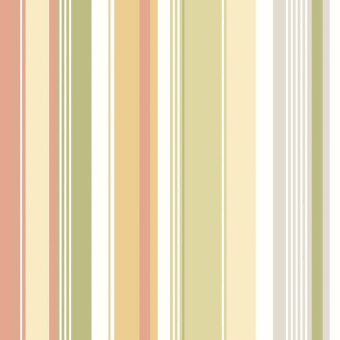 So Stripey Barcode Fern Twist wallpaper by Ohpopsi, a green striped design