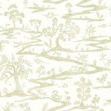 Hanashi Kaiwa Green Tea wallpaper by Ohpopsi, a green leaf design