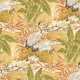 Hanashi Kansho Mimosa Gold wallpaper by Ohpopsi, a gold leaf design