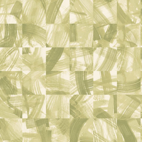 Hanashi Maku Matcha wallpaper by Ohpopsi, a green geometric design