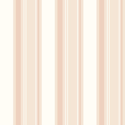 Simply Stripes Bar Stripe Plaster wallpaper by Ohpopsi, a neutral striped design