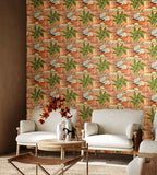 Hanashi Kansho Cinnamon wallpaper by Ohpopsi shown on a full wall