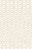 Purity Mini Leaf Linen wallpaper by Hoopla Walls, a beige leaf design