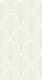 Elegance Leaf Fan Sky wallpaper by Hoopla Walls, a blue leaf design