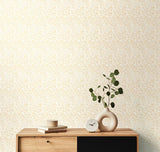 Eden Vol 2 Willow Trail Butter wallpaper by Hoopla Walls shown on a full wall