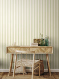 Elegance Shadow Stripe Linden wallpaper by Hoopla Walls shown on a full wall