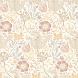 Eden Vol 2 Honeysuckle & Tulip Warm Natural wallpaper by Hoopla Walls, a neutral floral design