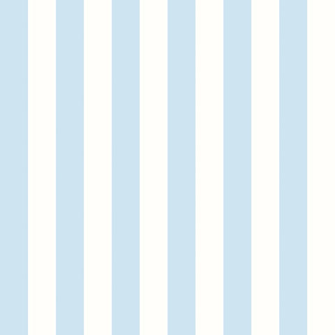 Simply Stripes Candy Stripe Baby Blue wallpaper by Ohpopsi, a blue striped design