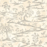 Hanashi Kaiwa Wolf Mist wallpaper by Ohpopsi, a grey leaf design