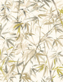 Hanashi Shadow Bamboo Oyster Mix wallpaper by Ohpopsi, a neutral leaf design