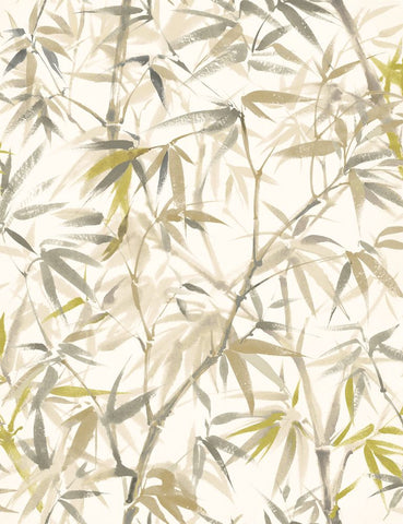 Hanashi Shadow Bamboo Oyster Mix wallpaper by Ohpopsi, a neutral leaf design
