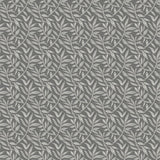 Riches of Nature Dotty Leaf Charcoal wallpaper by Ohpopsi, a grey leaf design