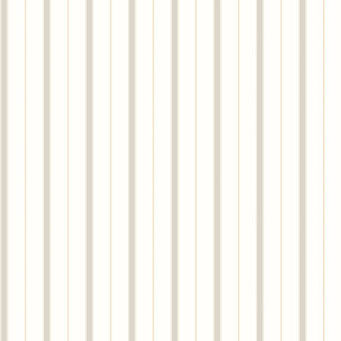 Simply Stripes Thread Stripe Linen wallpaper by Ohpopsi, a neutral striped design
