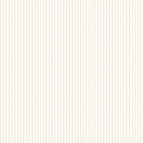 Elegance Tiny Stripe Oat wallpaper by Hoopla Walls, a beige striped design