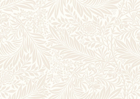 Elegance Leaf Vine Natural wallpaper by Hoopla Walls, a neutral leaf design
