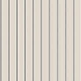 Simply Stripes Ticking Stripe Elephant wallpaper by Ohpopsi, a grey striped design