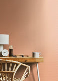 Purity Ditsy Diamond Salmon wallpaper by Hoopla Walls shown on a full wall