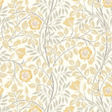Eden Vol 1 Rosehip Trail Warm Natural wallpaper by Hoopla Walls, a neutral floral design