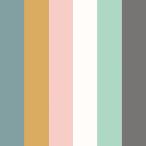 So Stripey Rainbow Bloc Carnival Pop wallpaper by Ohpopsi, a pink striped design