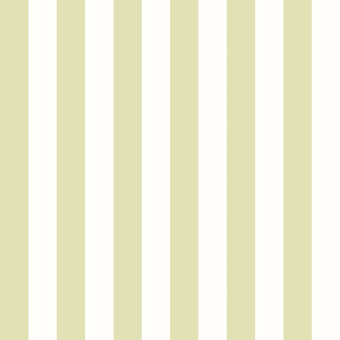 Simply Stripes Candy Stripe Laurel wallpaper by Ohpopsi, a green striped design