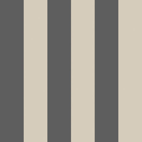 Simply Stripes Bloc Stripe Onyx wallpaper by Ohpopsi, a grey striped design