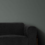 Room painted in Peacock Grey grey eco paint