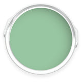 Tin of Peastachio green eco paint