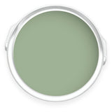 Tin of Penally Garden mid green eco paint