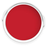 Tin of Poppy red eco paint