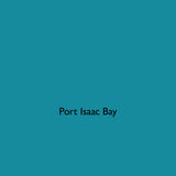 Port Isaac Blue deep teal eco paint colour tile