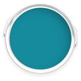 Tin of Port Isaac Blue deep teal eco paint